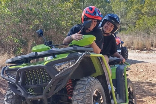 Ruta en Quad por la Sierra Helada en Benidorm (1h) - 2 personas