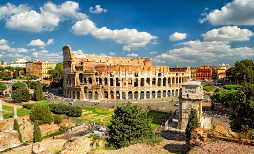 Imperial Rome walking tour with Colosseum and panoramic terrace views