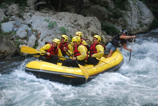 White Water Rafting in Nottingham