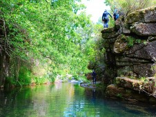 Canyoning no Rio Varziela (Gerês)
