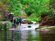 Canyoning no Rio Varziela (Gerês)