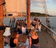 Portland: Sunset Sailing Cruise on a Historic Windjammer