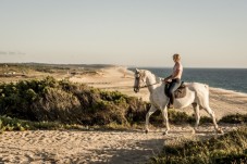 Balade à cheval en bord de mer à Setúbal pour 2