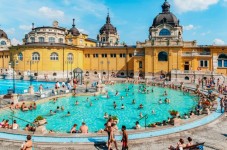 Széchenyi Spa Full Day with Optional Tasting and Private Cabin - For Two