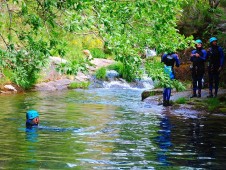 Canyoning no Rio Varziela (Gerês)