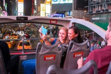 New York Night Bus Tour: Open-Top Sightseeing with Live Guide