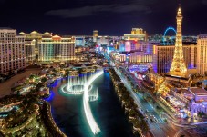 Las Vegas city lights helicopter tour