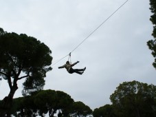 Aventura en los árboles en Sevilla