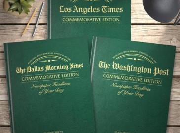 Commemorative Newspaper Gifts